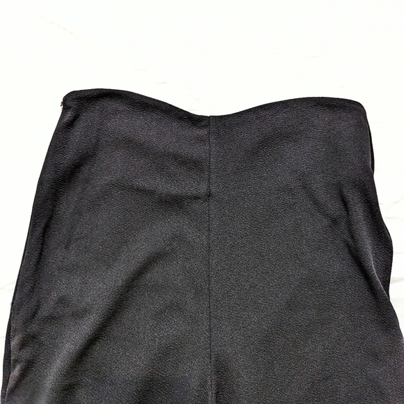Black high waisted pants/slacks size M - Picture 2 of 6